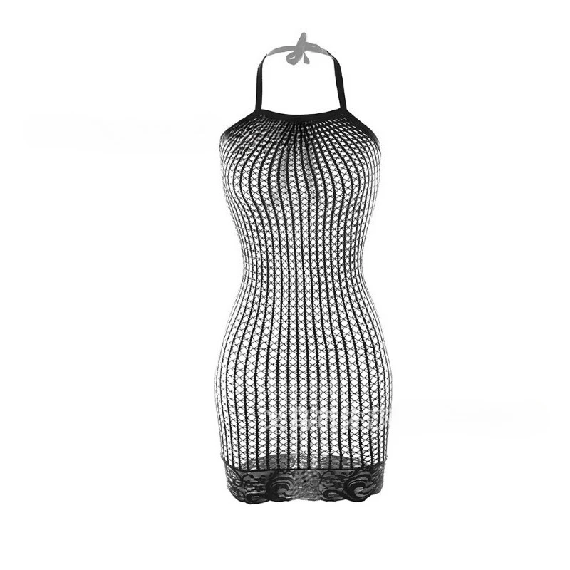Cover Up Kaftan - 1 Stück Damen Sexy Netzkleid Ohne