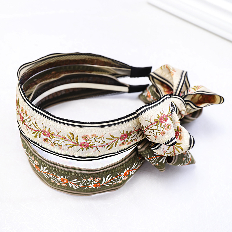 Headband Summer Knit - Exquisite Retro Ethno Gedruckt Stickerei Stirnband