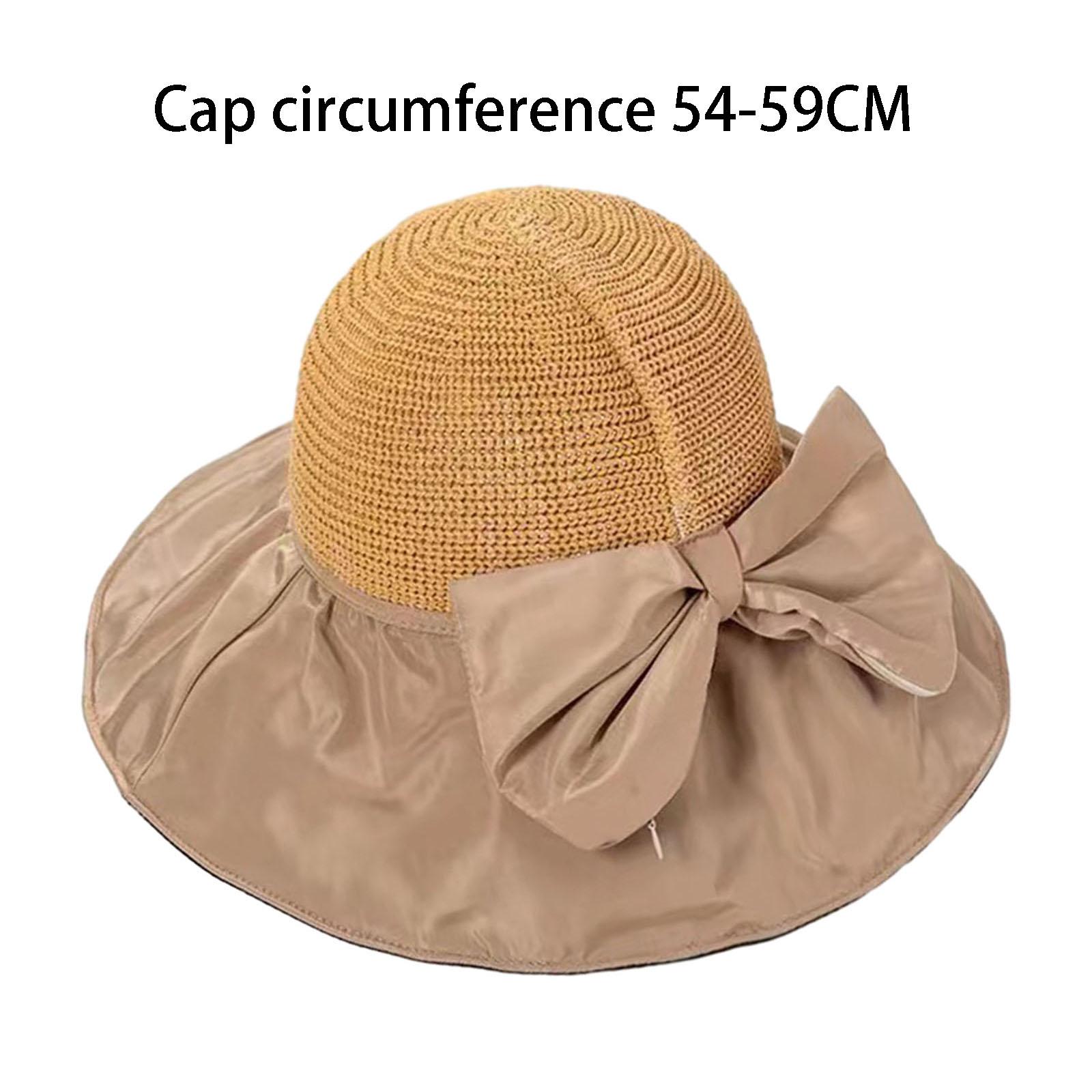 Hat Floppy Wide - Damen-Sonnenhut mit breiter Krempe, Floppy-Strandhut, bequeme,