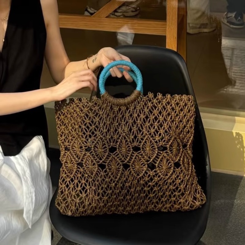Boho-Tragetasche aus gewebtem  – Tote Bag Beach Bewertung und Preis