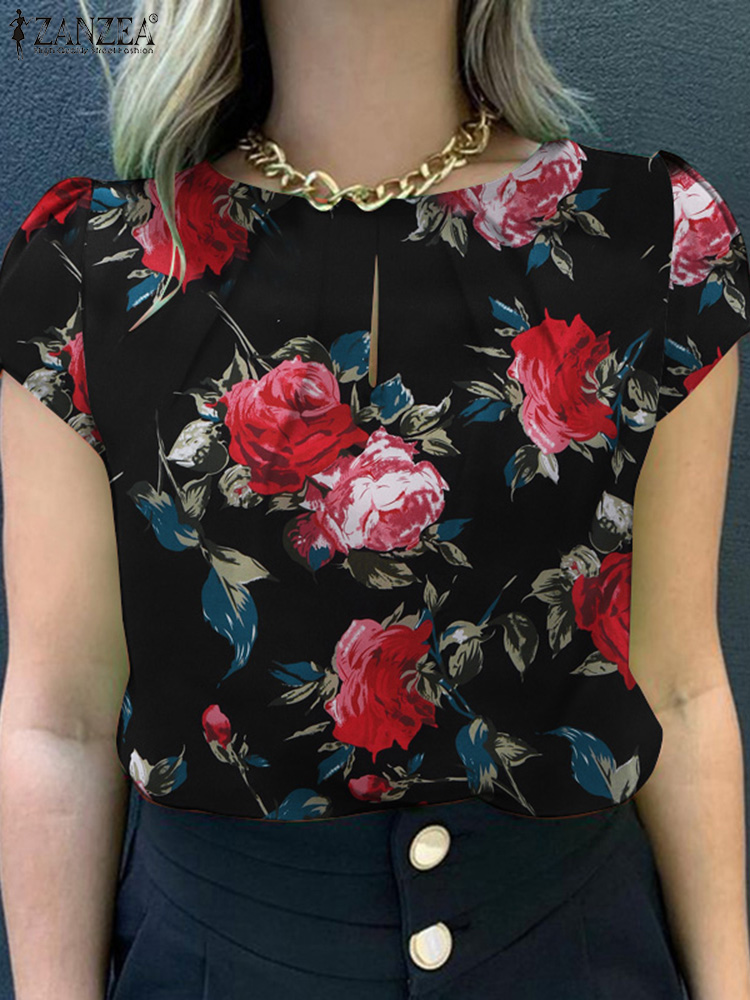 ZANZEA Sommer Bohemian Kurzarm – Romper Floral Print Bewertung und Preis
