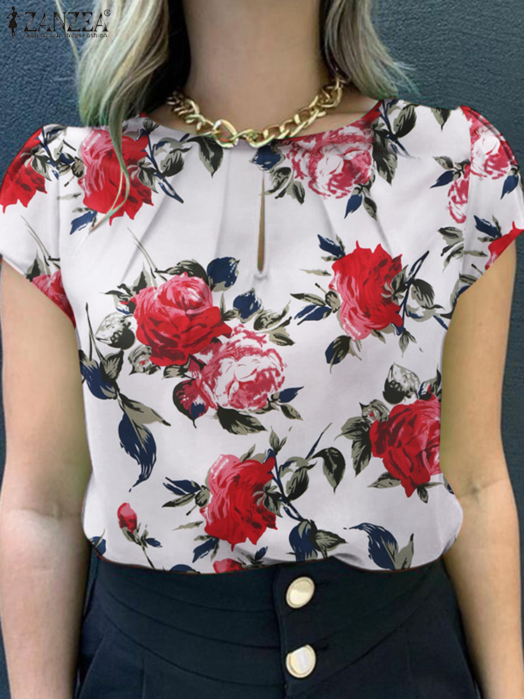 ZANZEA Sommer Bohemian Kurzarm – Romper Floral Print Bewertung und Preis