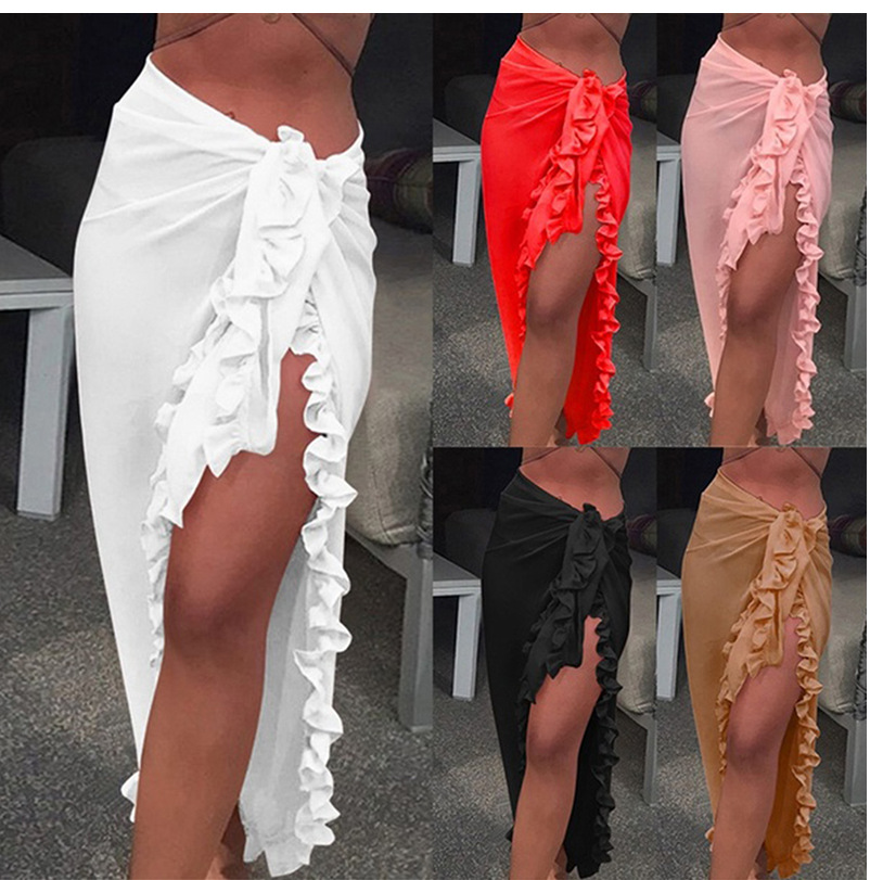 5 Farben Rüschen Sarong für Fr – Cover Up Kaftan Bewertung und Preis