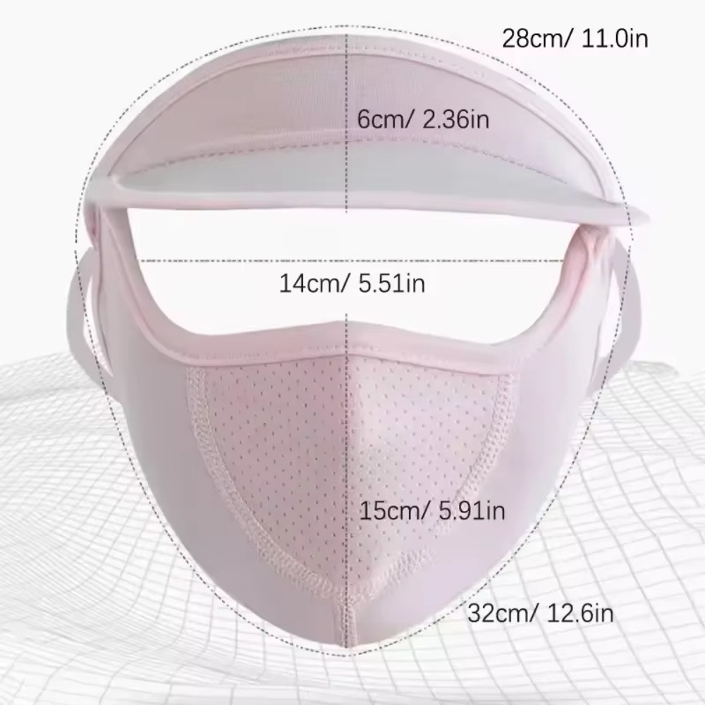 Eisseiden-Maske für Outdoor-Ra – Headband Summer Knit Bewertung und Preis
