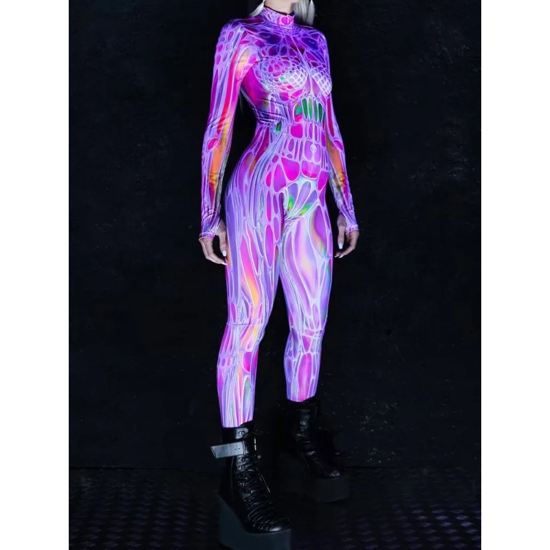 2026 Damen Cosplay Mode Langar – Romper Floral Print Bewertung und Preis