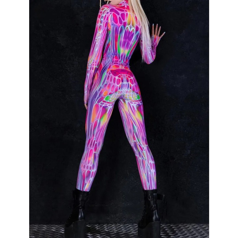 2026 Damen Cosplay Mode Langar – Romper Floral Print Bewertung und Preis