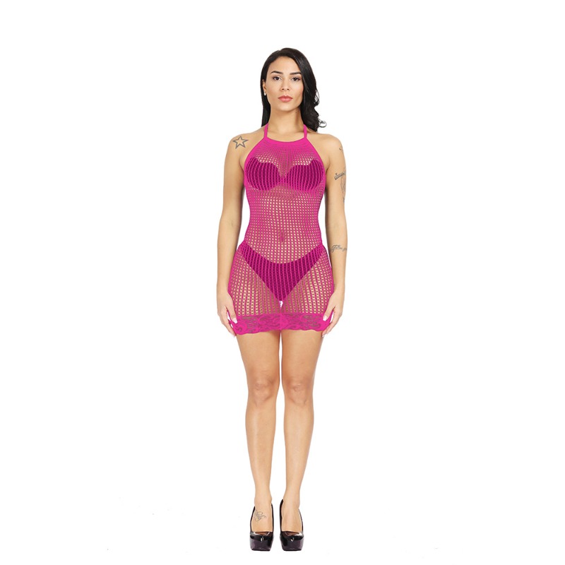 1PC Frauen Sexy Fishnet Cover  – Cover Up Kaftan Bewertung und Preis